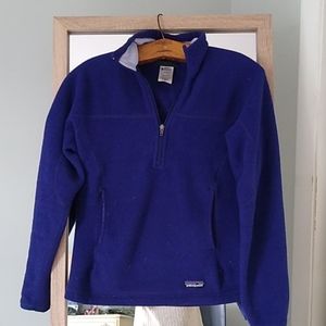 Patagonia synchilla zip up pullover fleece